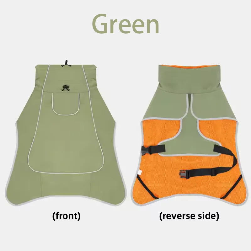 Veste Coupe-Vent Imperméable pour Chien – Toutes Tailles | ANIMORA