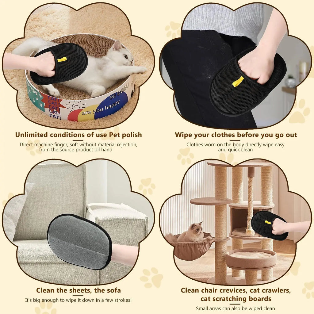 Gant Anti-Poils Double Face Animora – Chiens & Chats