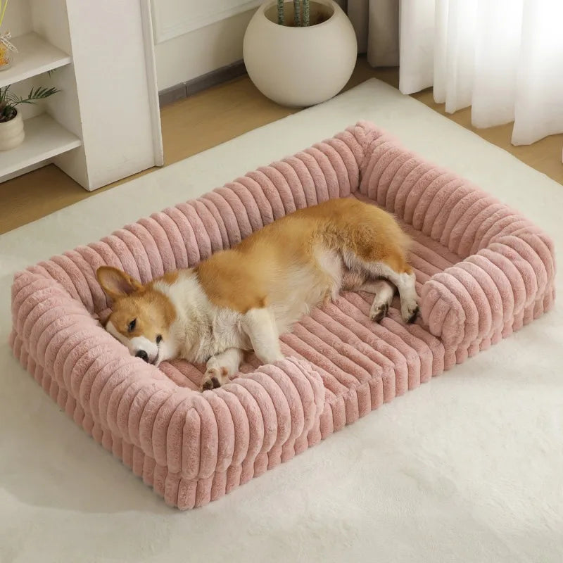 Coussin Apaisant Orthopédique Mémoire de Forme pour Chien – Housse Amovible Imperméable