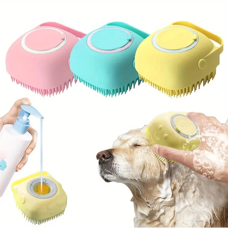 Gant de Toilettage Silicone Animora – Massage & Shampoing
