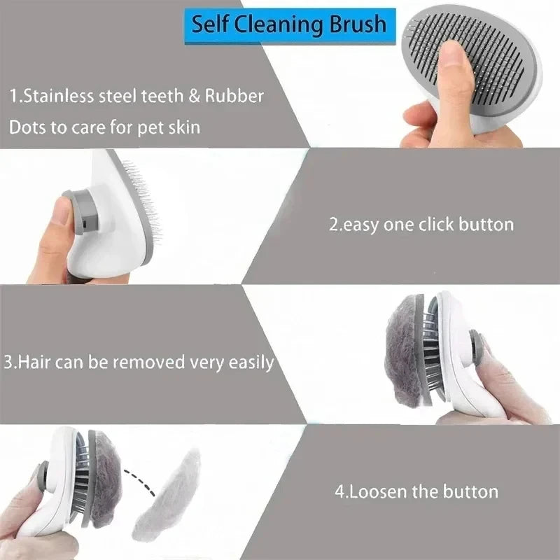 Brosse Anti-Poils Animora – Éliminez les poils en un seul passage