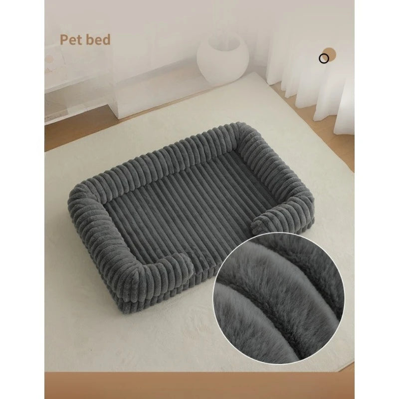 Coussin Apaisant Orthopédique Mémoire de Forme pour Chien – Housse Amovible Imperméable