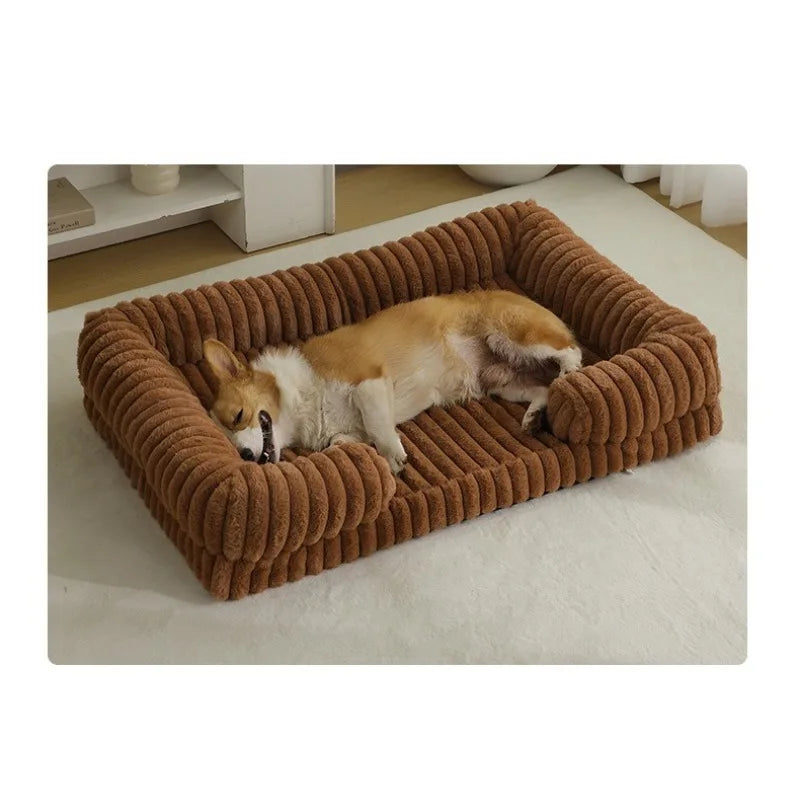 Coussin Apaisant Orthopédique Mémoire de Forme pour Chien – Housse Amovible Imperméable