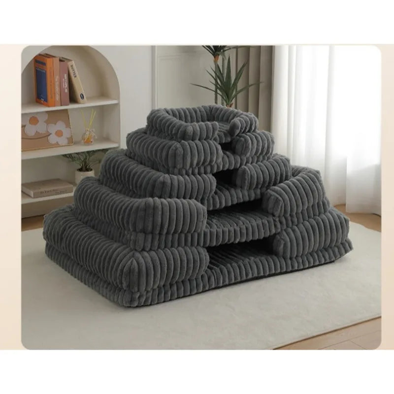 Coussin Apaisant Orthopédique Mémoire de Forme pour Chien – Housse Amovible Imperméable